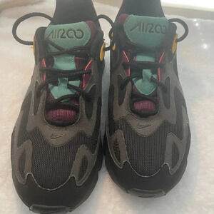 Nike Air Max 200 Black Athletic Sneakers Men’s Size 8.5 Shoes